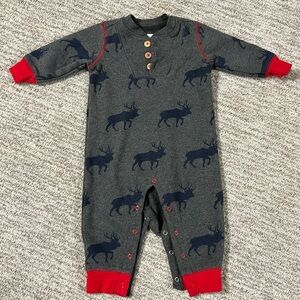 Hatley Moose Romper 3-6 Month